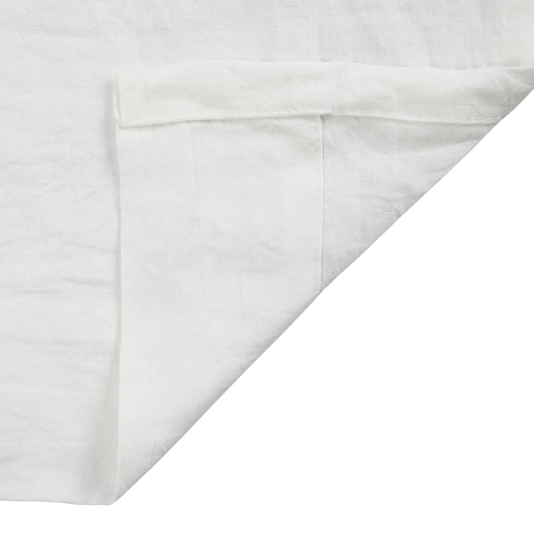 Tonia 100% Linen Curtains Pinch Pleat