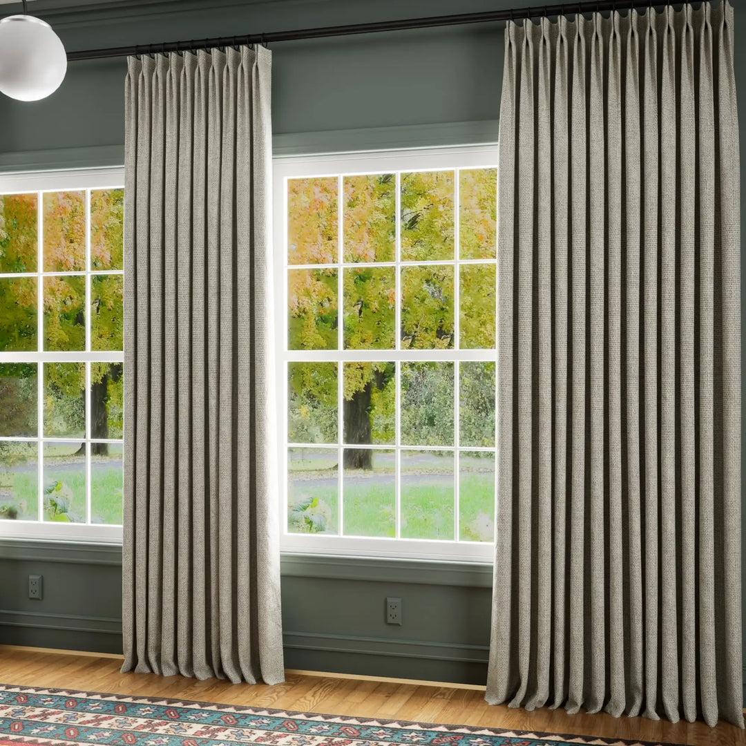 Tallis Linen Curtain Pinch Pleat