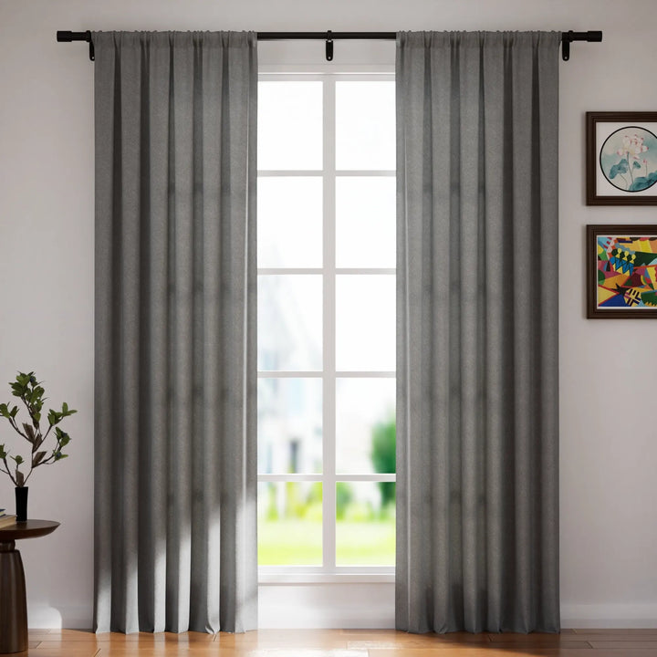 Karly Polyester Twill Curtain 4-In-1