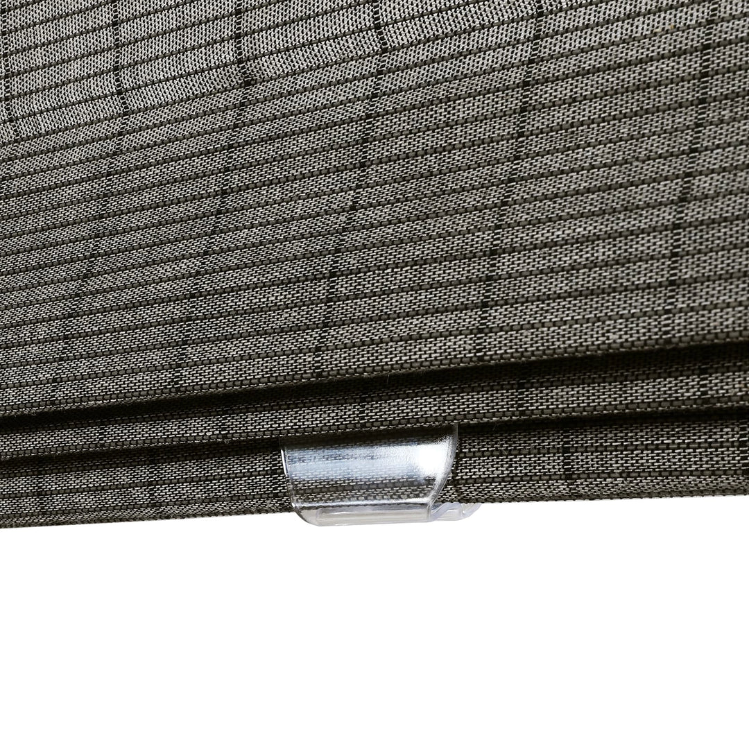 Night Neutral Bamboo Shade-Middle Grey