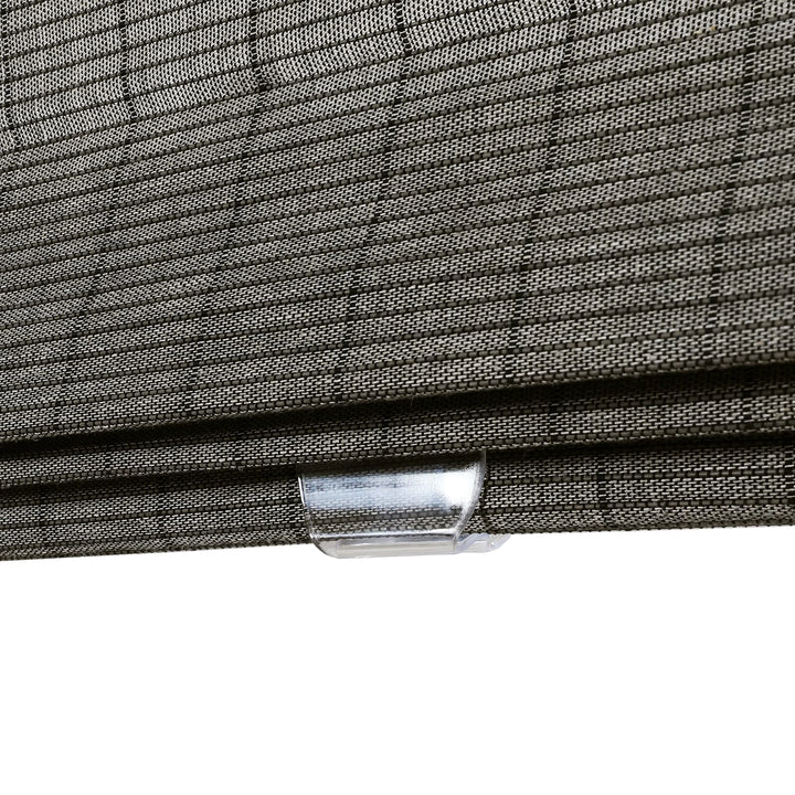 Night Neutral Bamboo Shade-Middle Grey