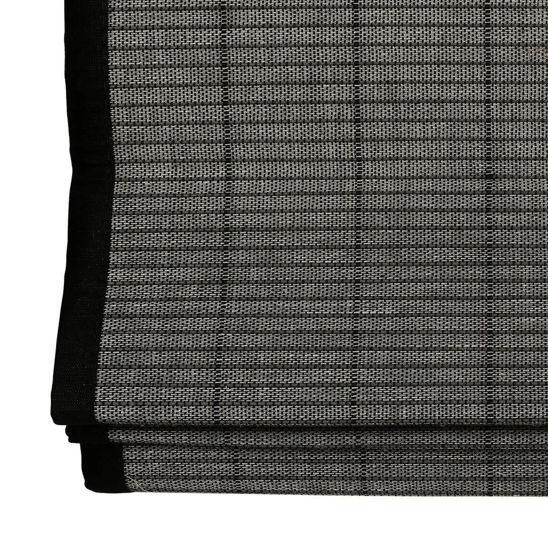 Night Neutral Bamboo Shade-Middle Grey