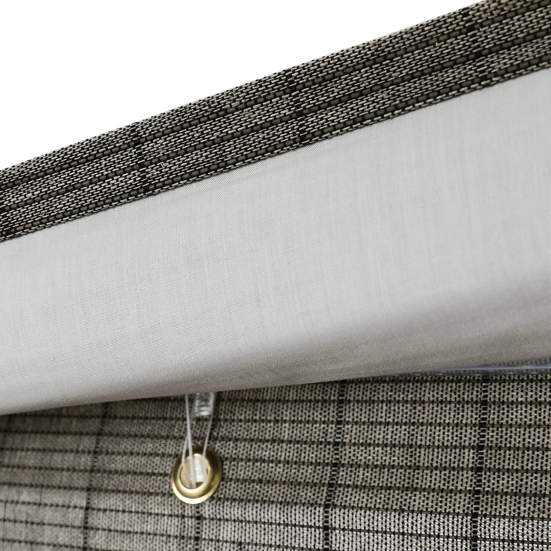 Night Neutral Bamboo Shade-Middle Grey