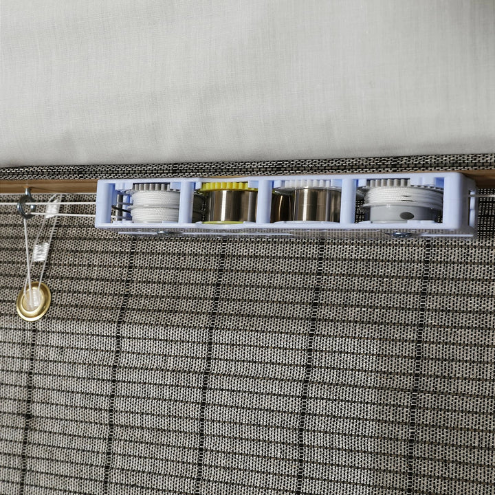 Night Neutral Bamboo Shade-Middle Grey