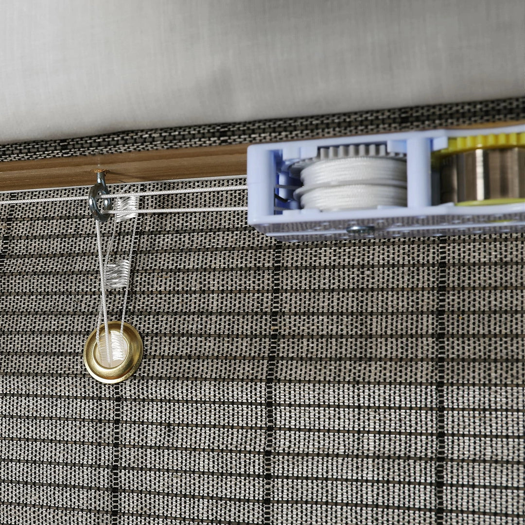 Night Neutral Bamboo Shade-Middle Grey