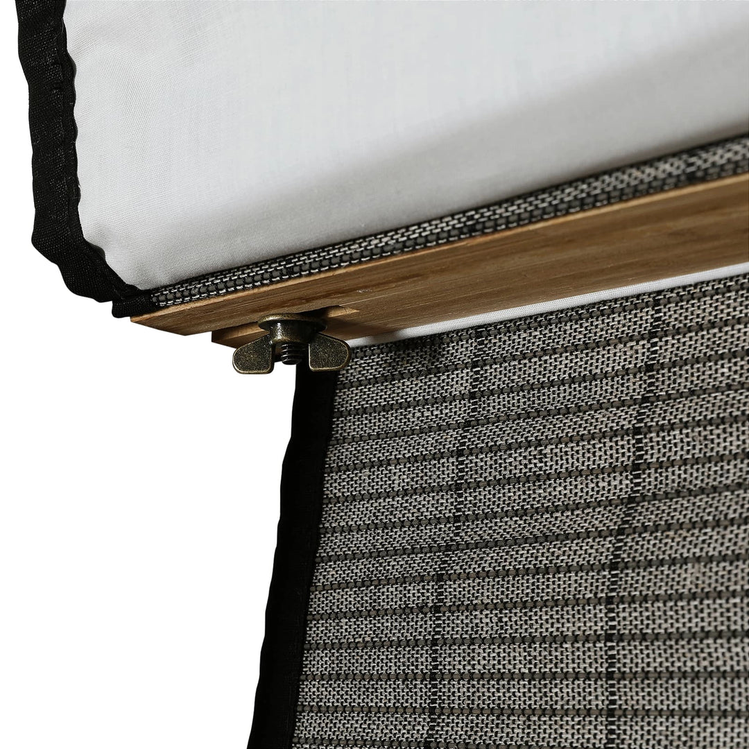 Night Neutral Bamboo Shade-Middle Grey