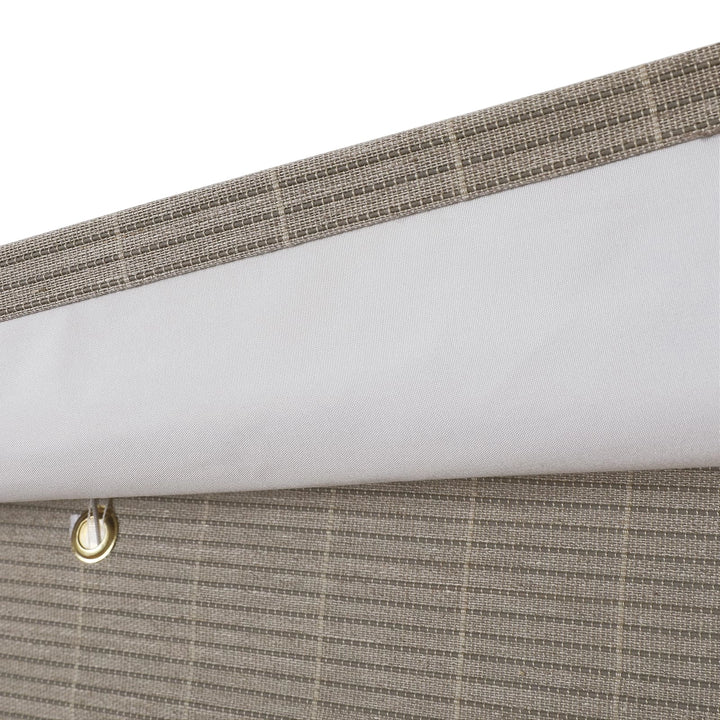 Night Neutral Woven Bamboo Shade-Stone