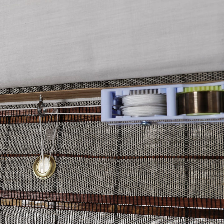 Night Neutral Woven Bamboo Shade-Shade Tree