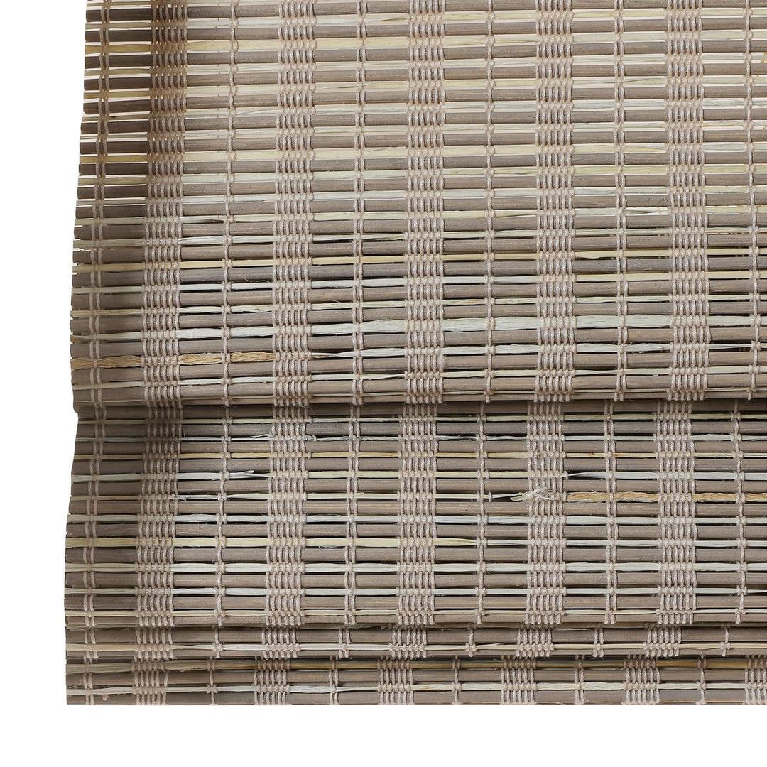 Wind Natural Woven Wood Shade-Woodsmoke