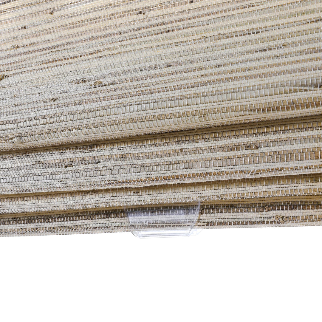 Neutral Ramie Paper Bamboo Woven Shade-Beige Brown