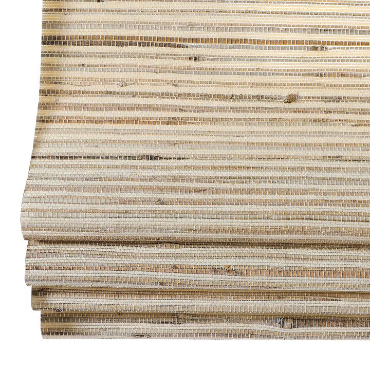 Neutral Ramie Woven Shade - Beige Brown