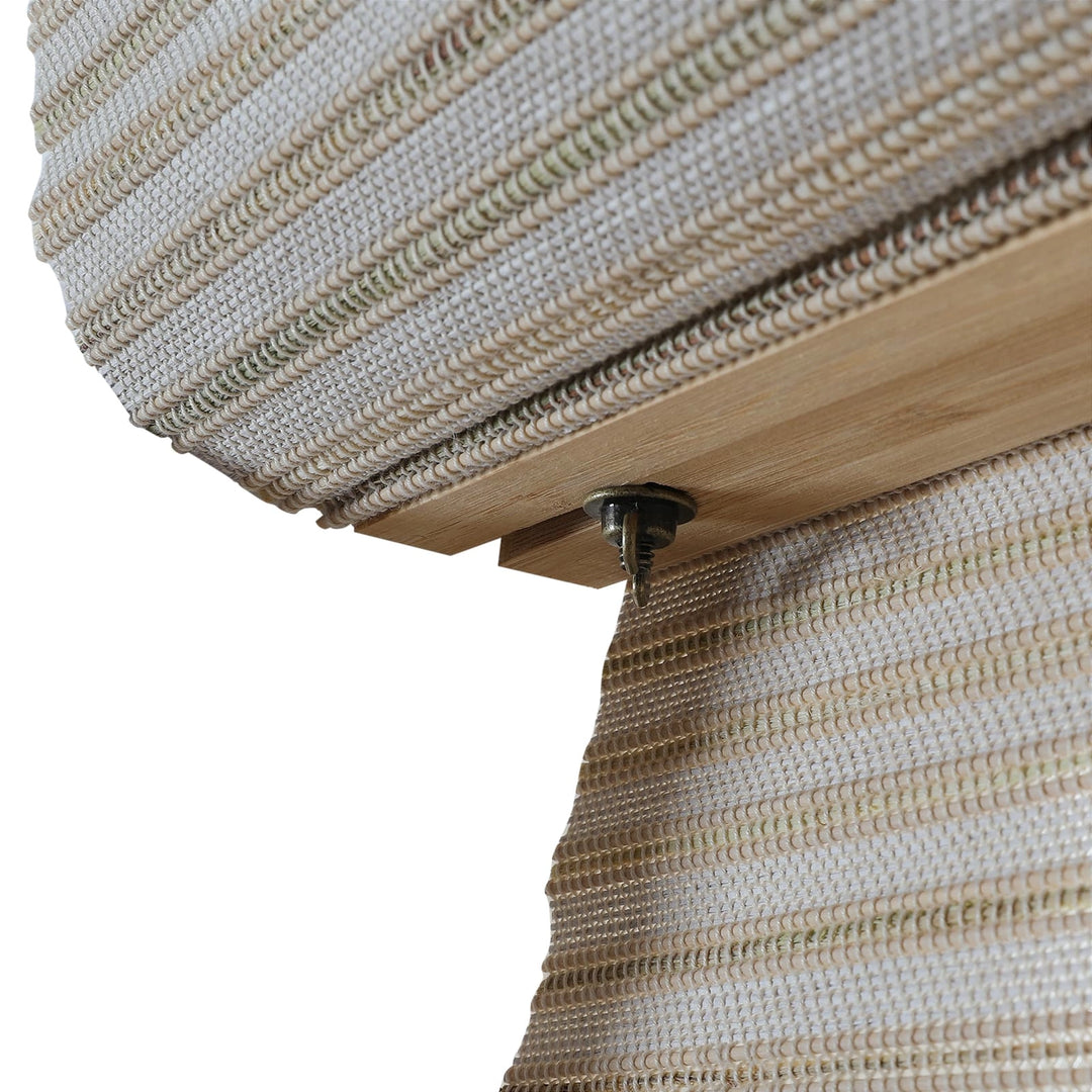 Rain Neutral Paper Woven Bamboo Shade-Light Tan