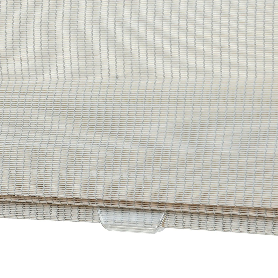 Earth Bamboo Shade - Birch White