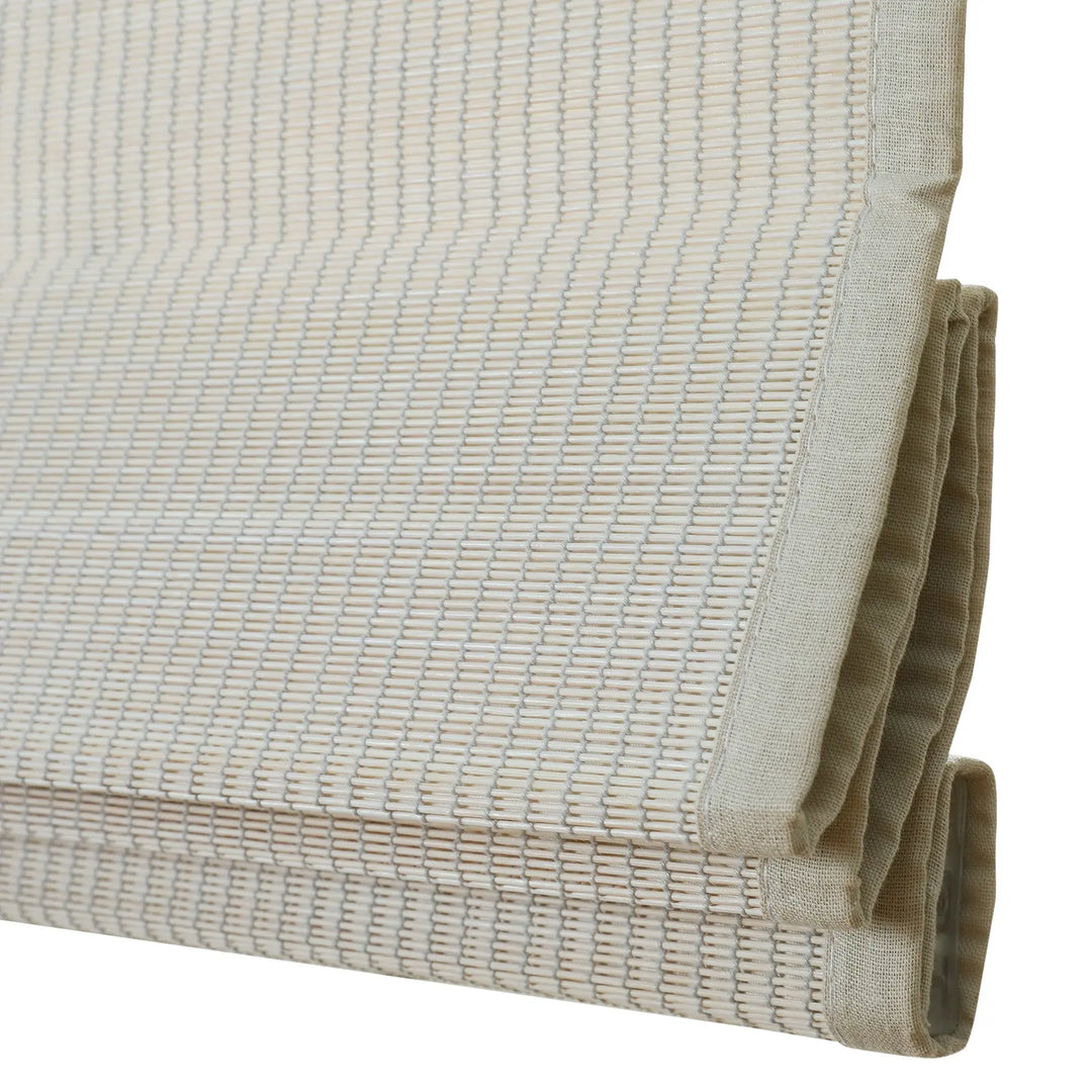 Earth Bamboo Shade - Birch White