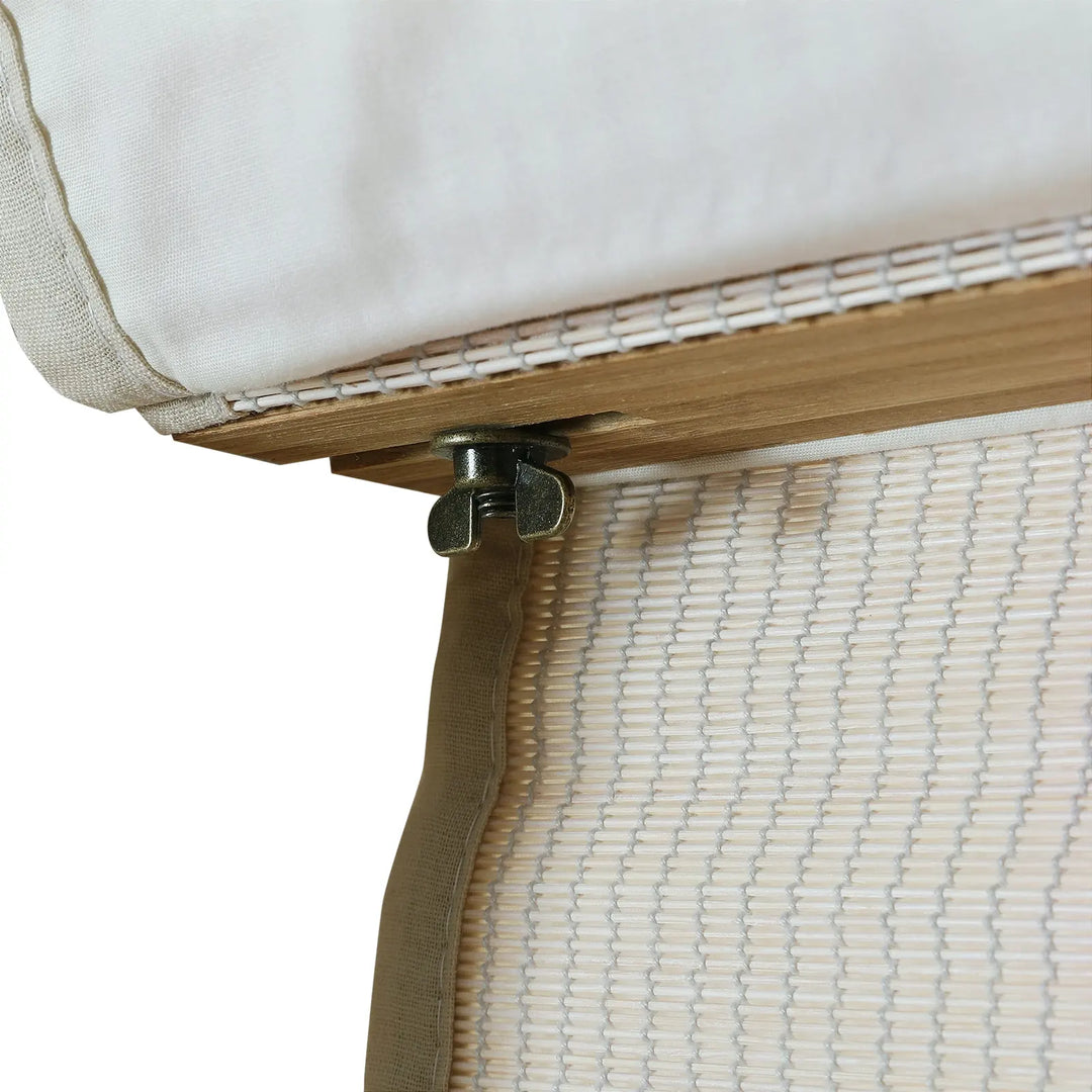 Earth Bamboo Shade - Birch White