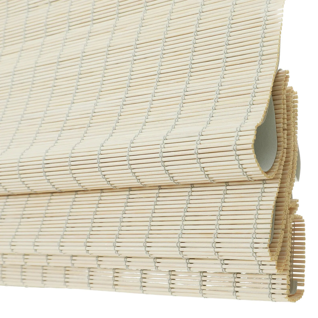 Earth Bamboo Shade -Ivory White