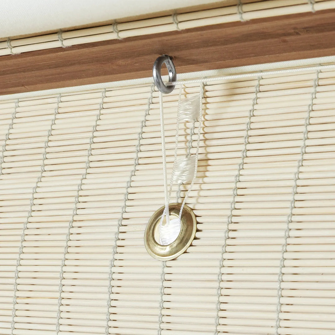 Earth Bamboo Shade -Ivory White