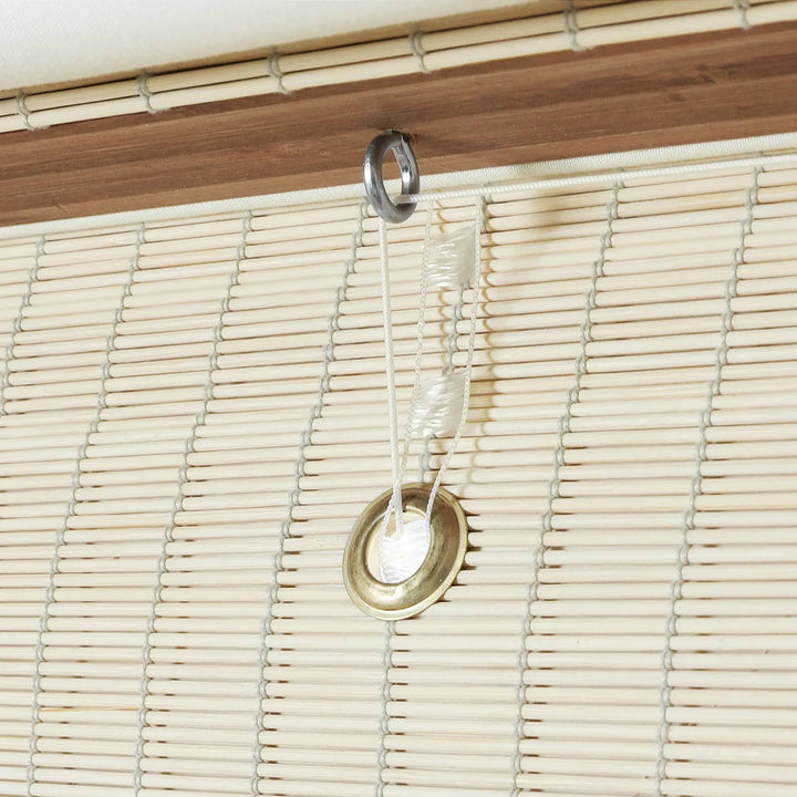 Earth Bamboo Shade -Ivory White
