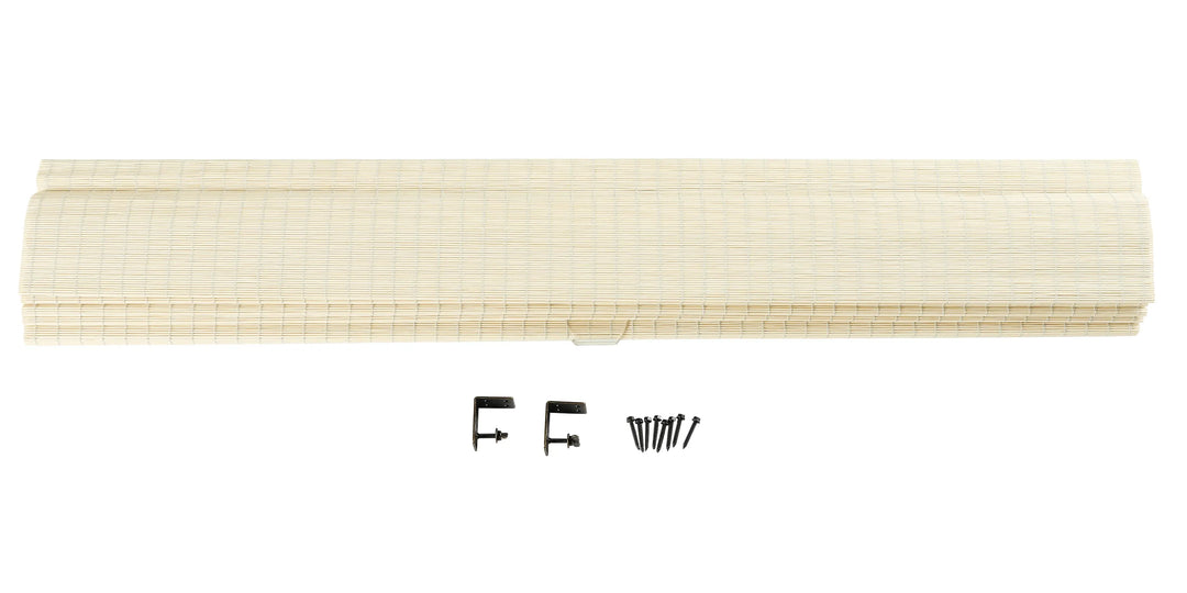 Earth Bamboo Shade -Ivory White