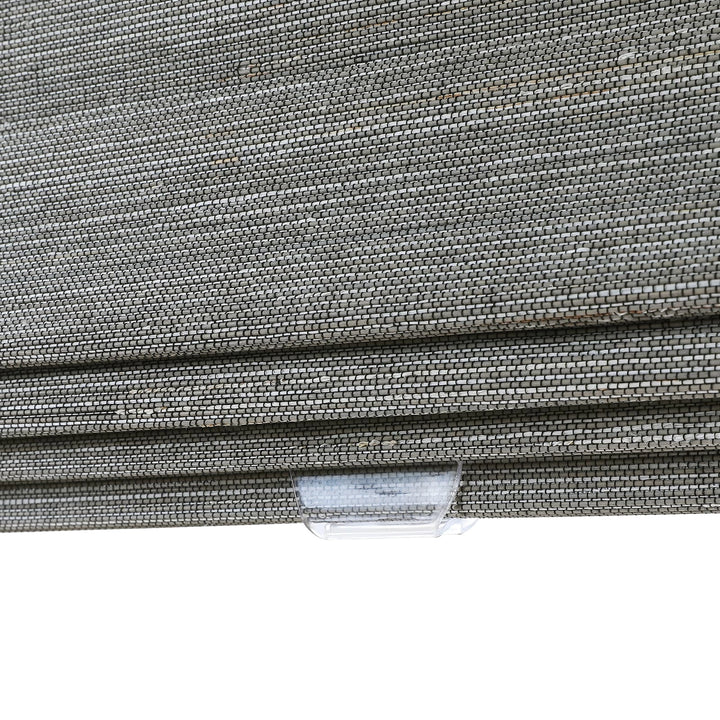 Wind Neutral Bamboo Ramie Woven Shade - Grey