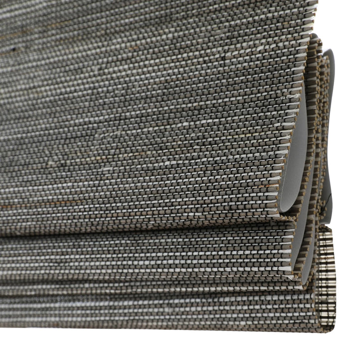 Wind Neutral Bamboo Ramie Woven Shade - Grey