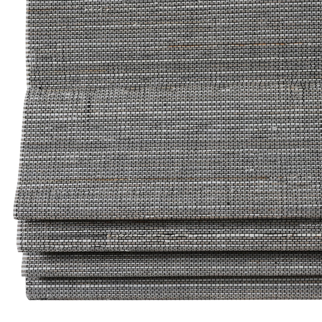 Wind Neutral Bamboo Ramie Woven Shade - Grey