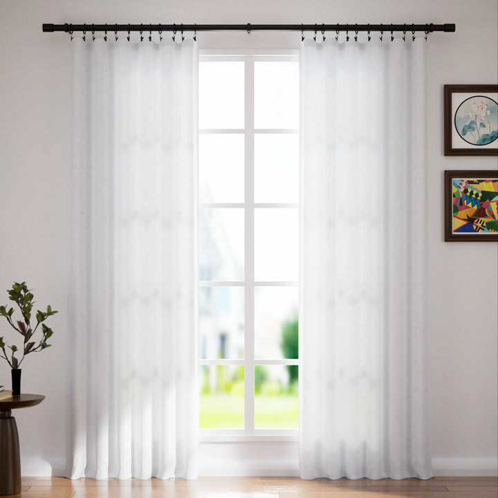 Pooja Polyester Curtain 4-In-1