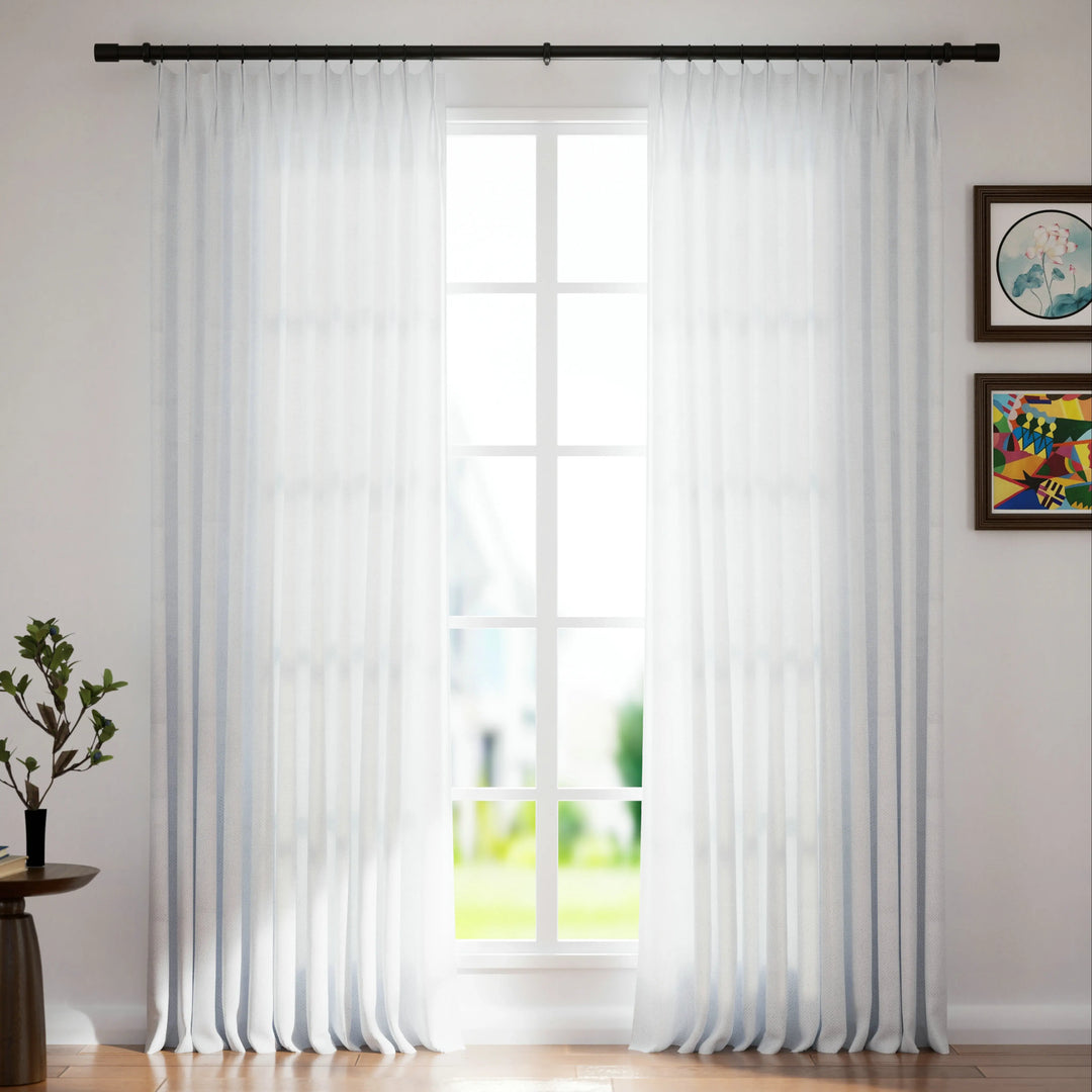 Pooja Polyester Curtain French Pleat