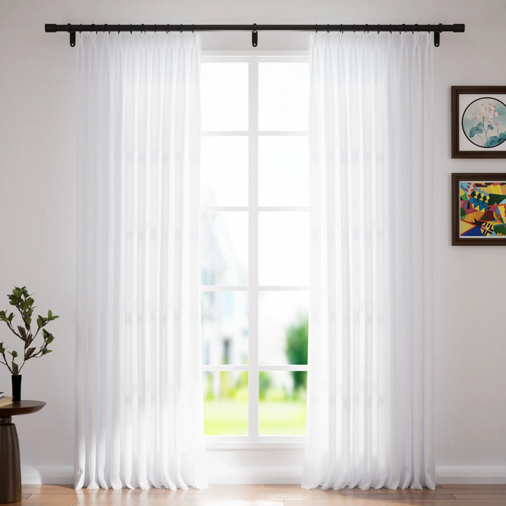 Pooja Polyester Curtain Pinch Pleat