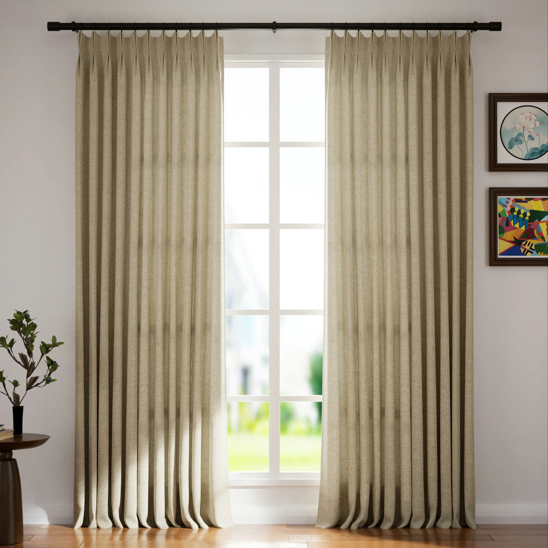 Pooja Polyester Curtain French Pleat