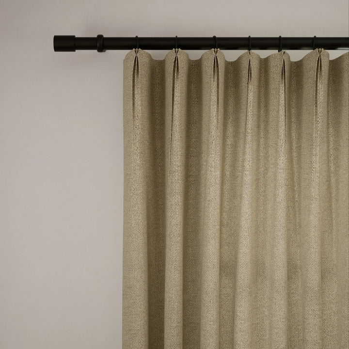 Pooja Polyester Curtain Parisian Pleat