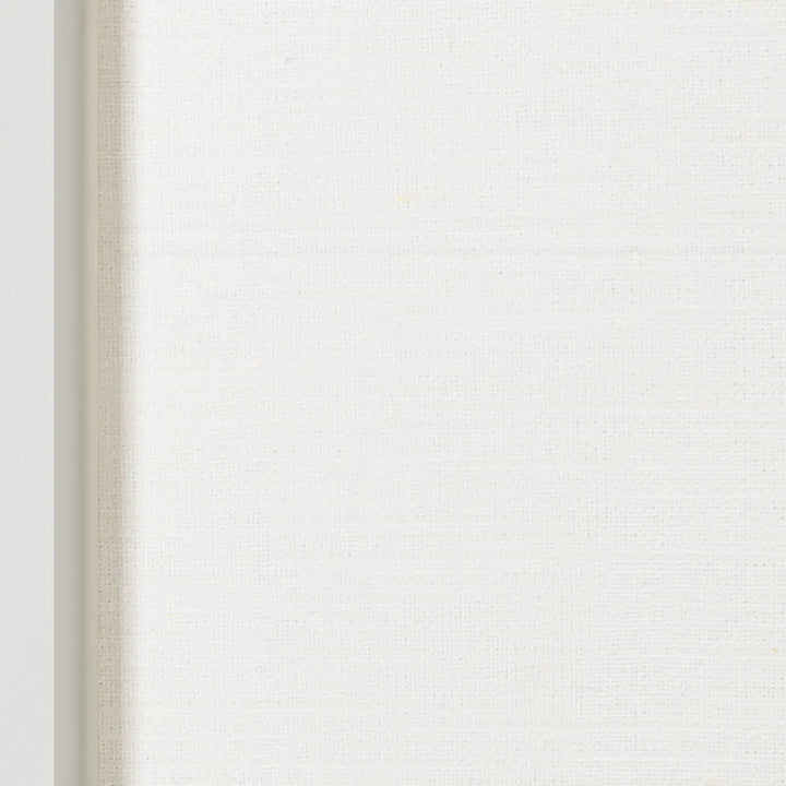 Belva Linen Cotton Valanced  Day Night Roman Shade Cord Lift Ivory Beige Detail - ChadMade