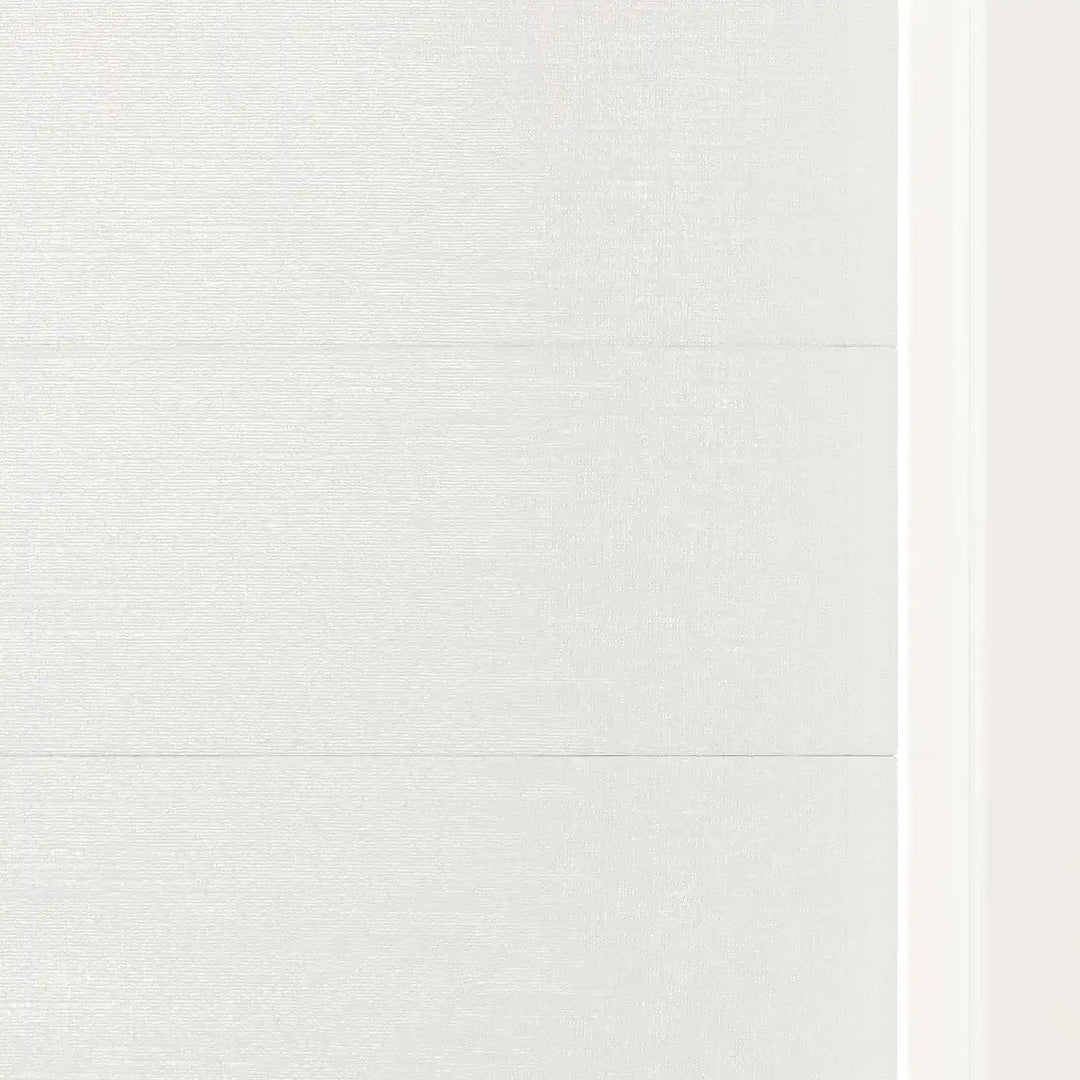 Belva Linen Cotton Cordless Top Down Bottom Up Roman Shade - Ivory Beige - ChadMade