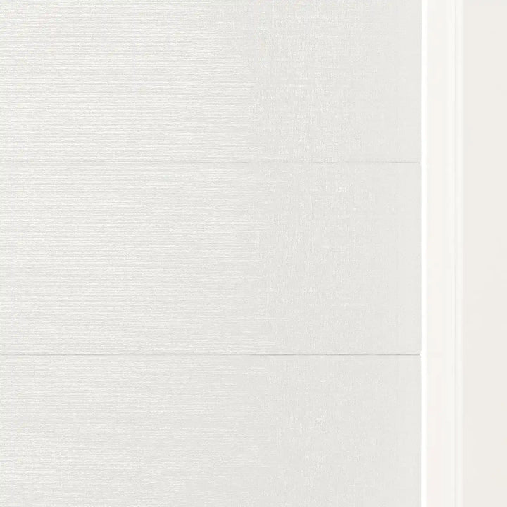 Belva Linen Cotton Cordless Top Down Bottom Up Roman Shade - Ivory Beige - ChadMade