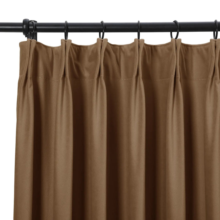 Jed Posh Velvet Curtain Pinch Pleat