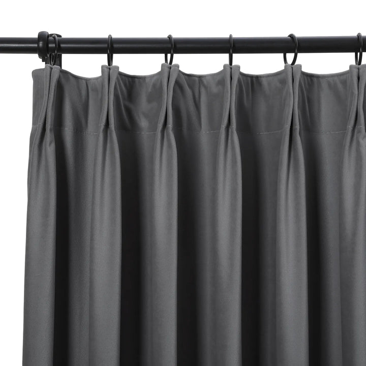 Jed Posh Velvet Curtain Pinch Pleat