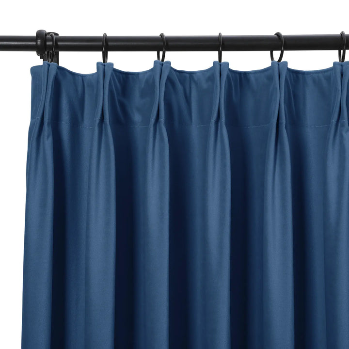 Jed Posh Velvet Curtain Pinch Pleat