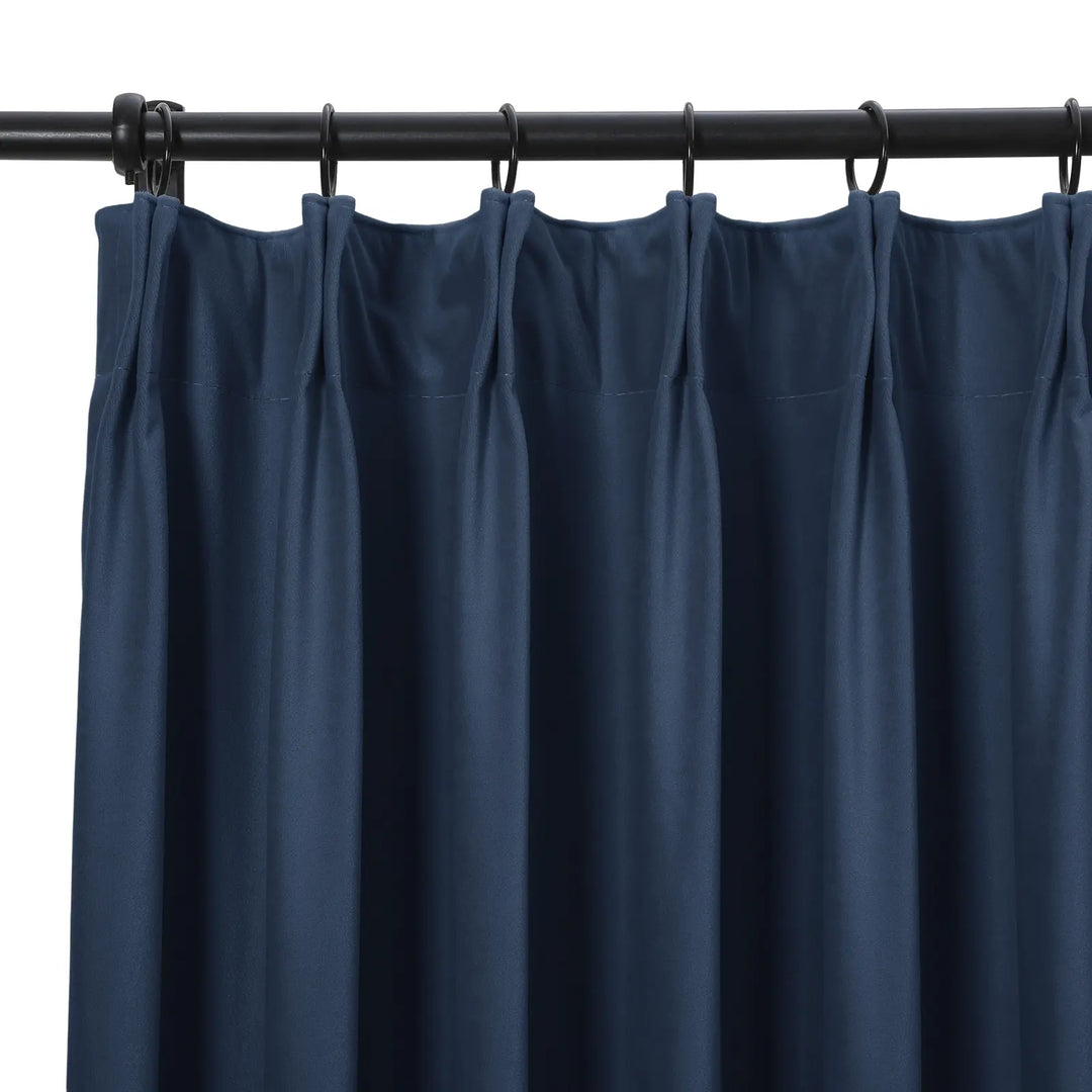 Jed Posh Velvet Curtain Pinch Pleat