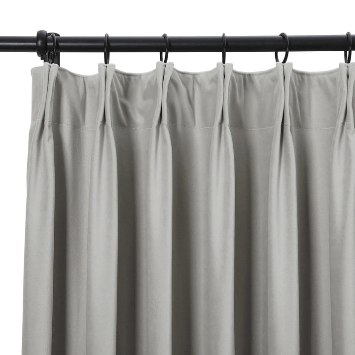 Jed Posh Velvet Curtain Pinch Pleat