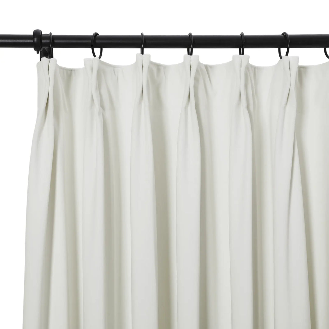 Jed Posh Velvet Curtain Pinch Pleat