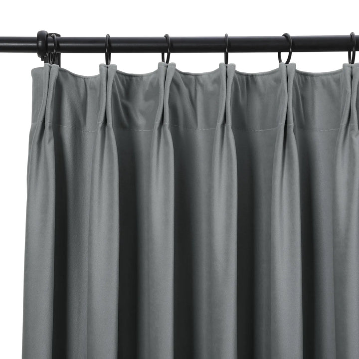 Jed Posh Velvet Curtain Pinch Pleat