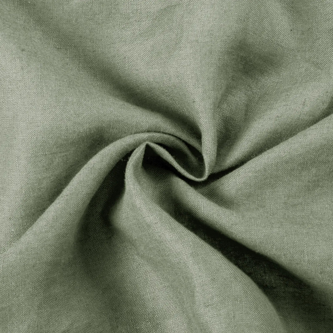 Tonia 100% Linen Curtains Pinch Pleat