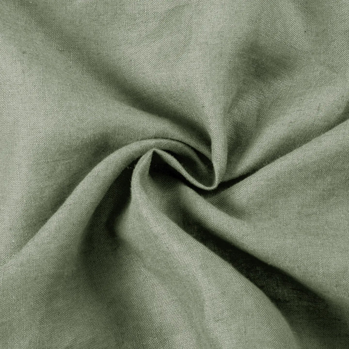 Tonia 100% Linen Curtains Pinch Pleat