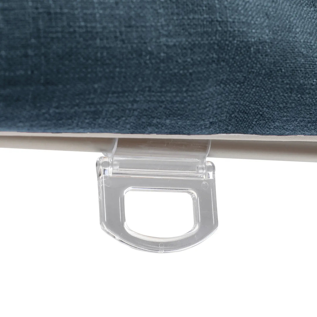 Tallis Linen Plain Roman Shade Cordless