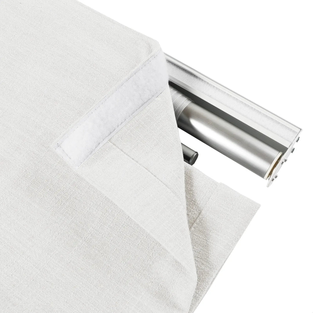 Tallis Linen Plain Roman Shade Cordless