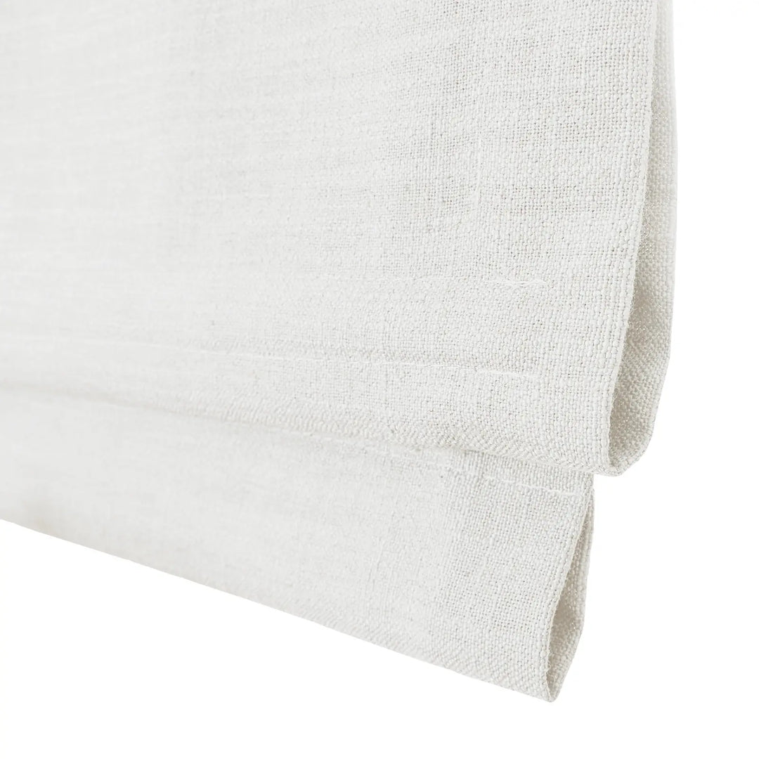 Tallis Linen Plain Roman Shade Cordless