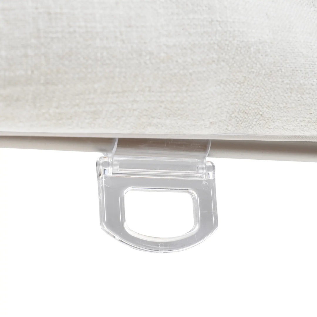 Tallis Linen Plain Roman Shade Cordless