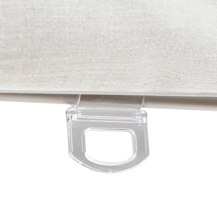 Tallis Linen Plain Roman Shade Cordless