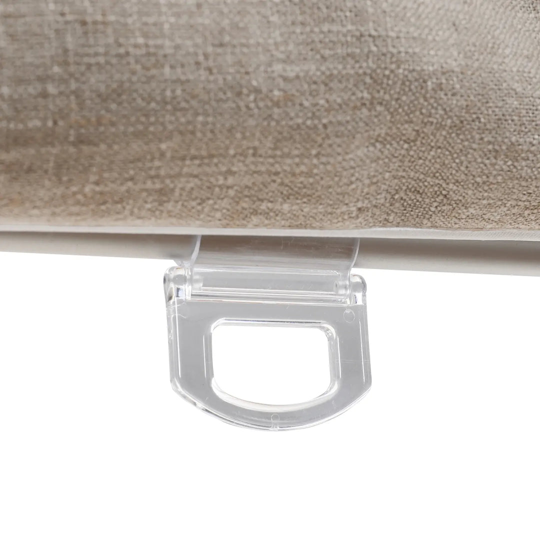 Tallis Linen Plain Roman Shade Cordless