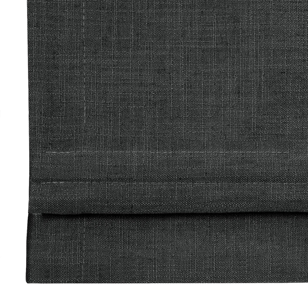 Tallis Linen Plain Roman Shade Cordless